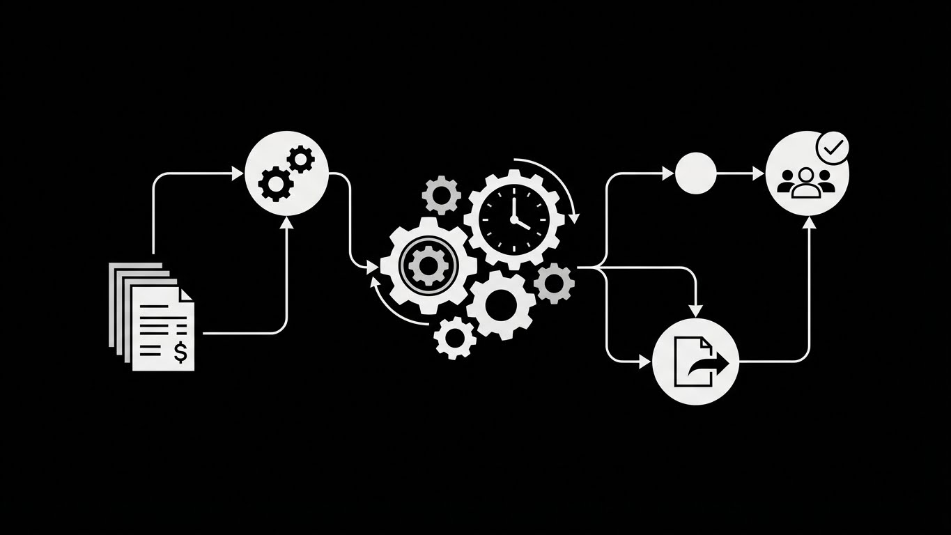 15 Business Process Automation Examples - Workflow diagrams showing automated processes